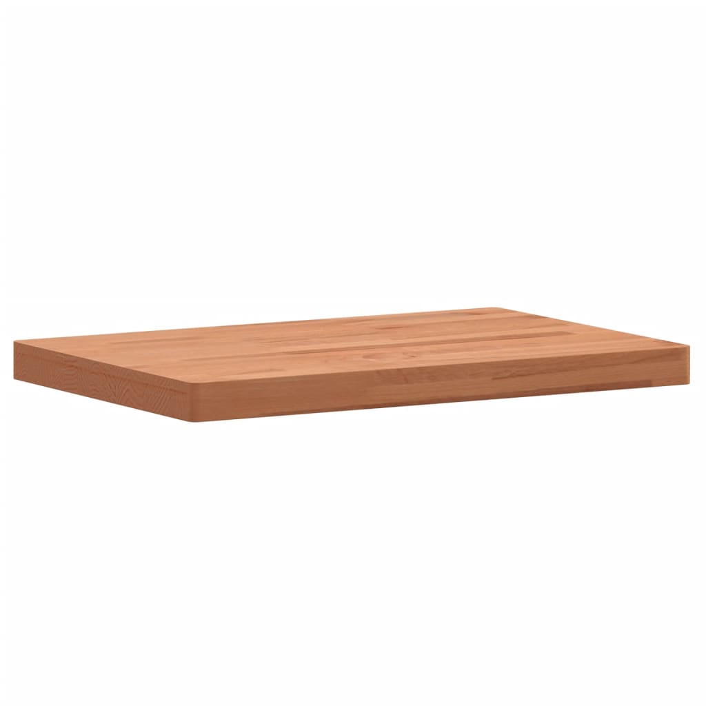 Stolna ploča 80 x 40 x 4 cm pravokutna od masivne bukovine
