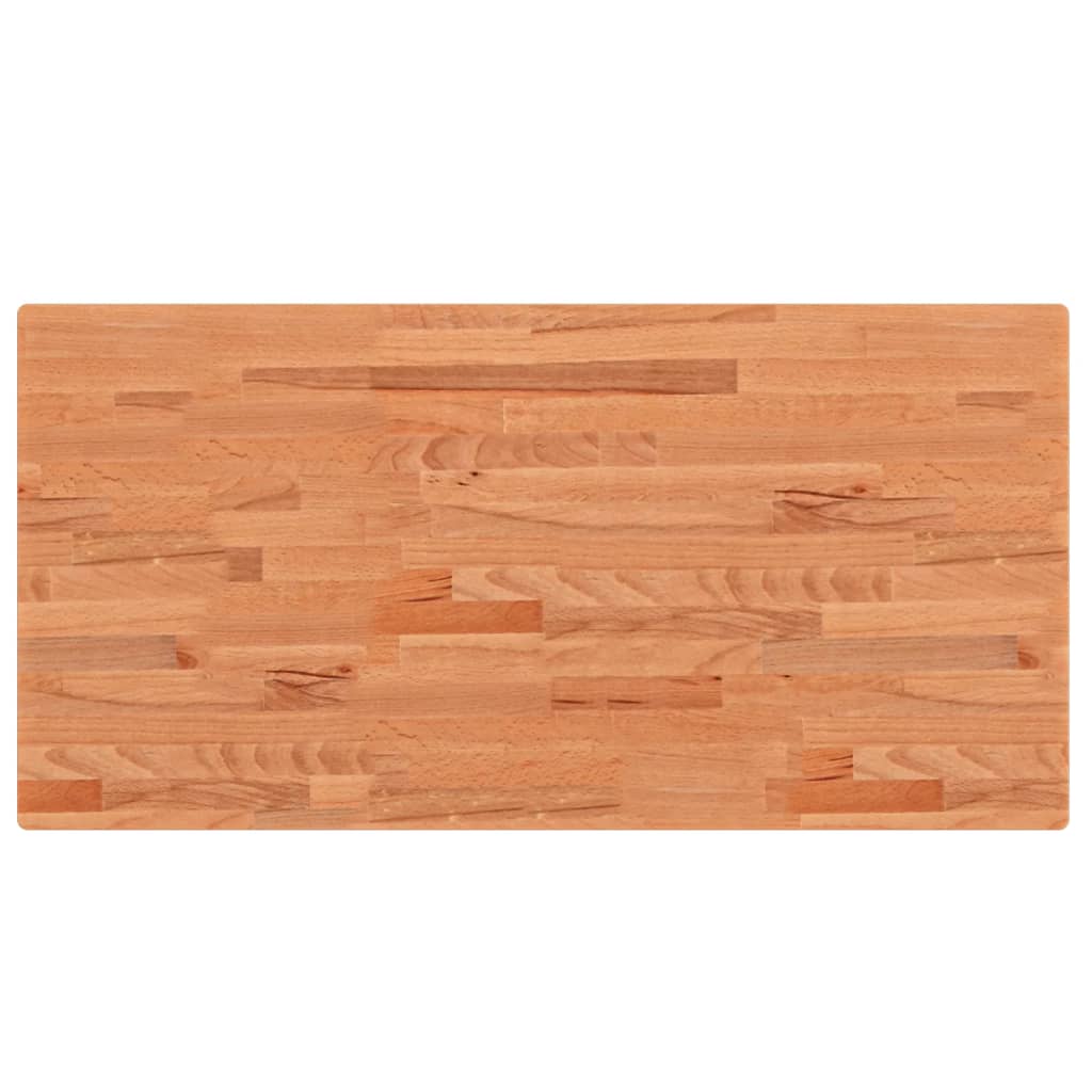 Stolna ploča 100x50x4 cm pravokutna od masivne bukovine