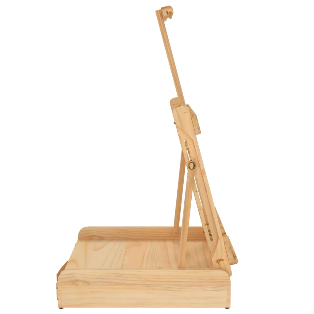 Stolni štafelaj s ladicom 41,5 x 37 x 12 cm od masivne borovine