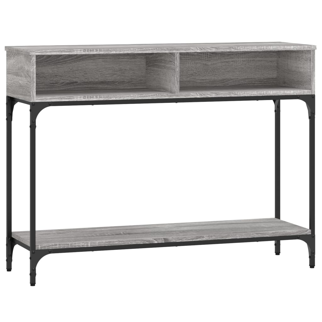 Konzolni stol boja hrasta 100 x 30,5 x 75 cm konstruirano drvo