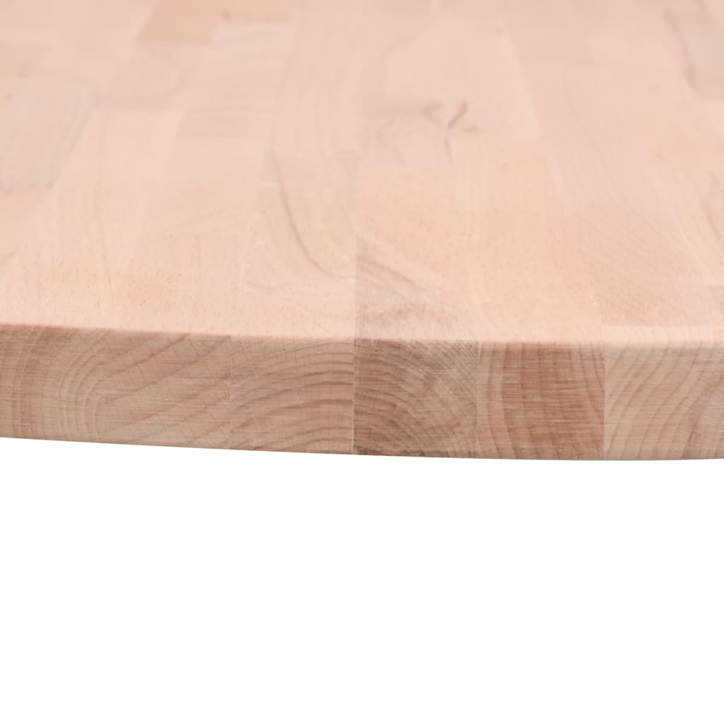 Stolna ploča Ø80x4 cm okrugla od masivne bukovine