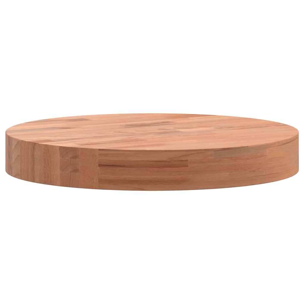 Stolna ploča Ø 30 x 4 cm okrugla od masivne bukovine