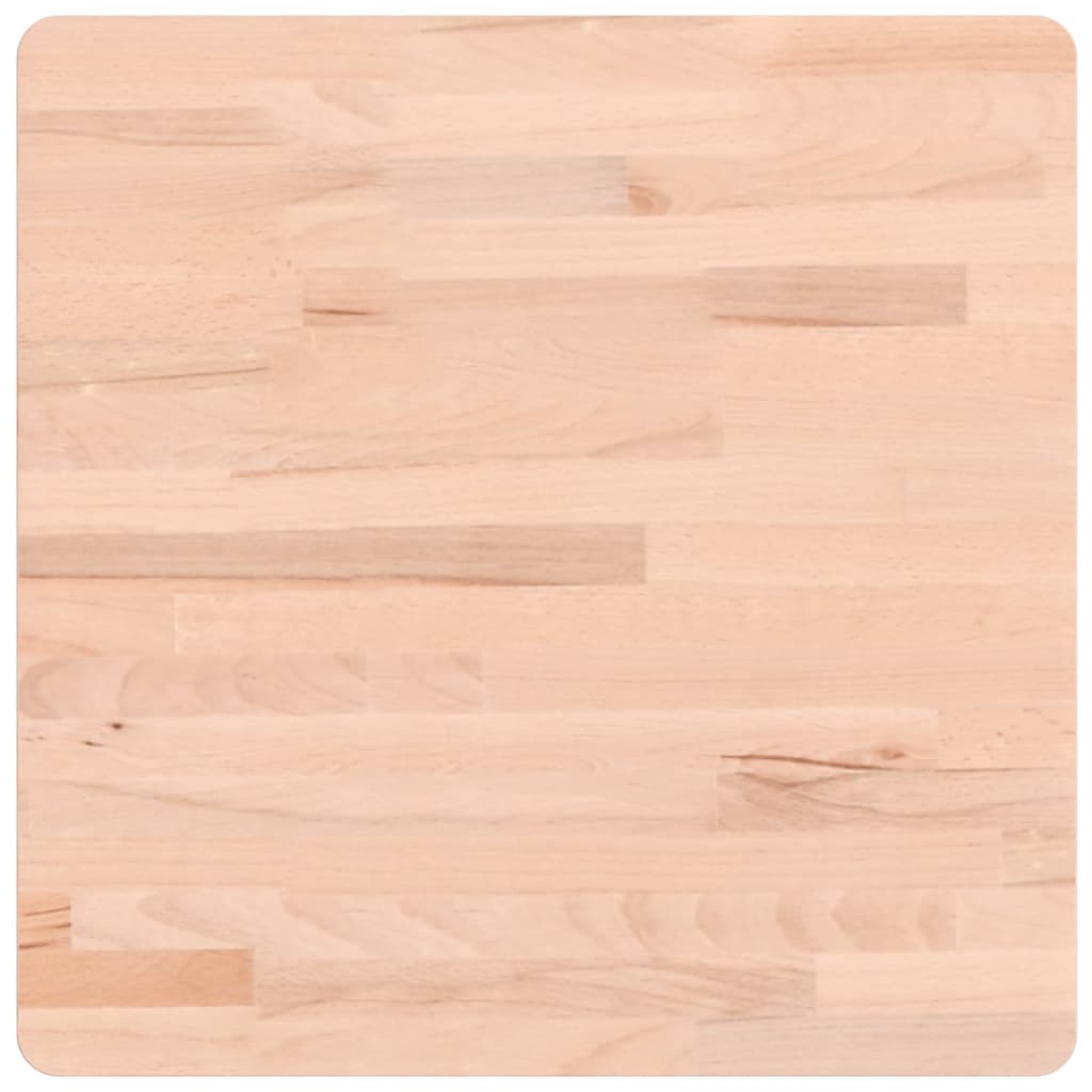 Stolna ploča 50x50x2,5 cm četvrtasta od masivne bukovine