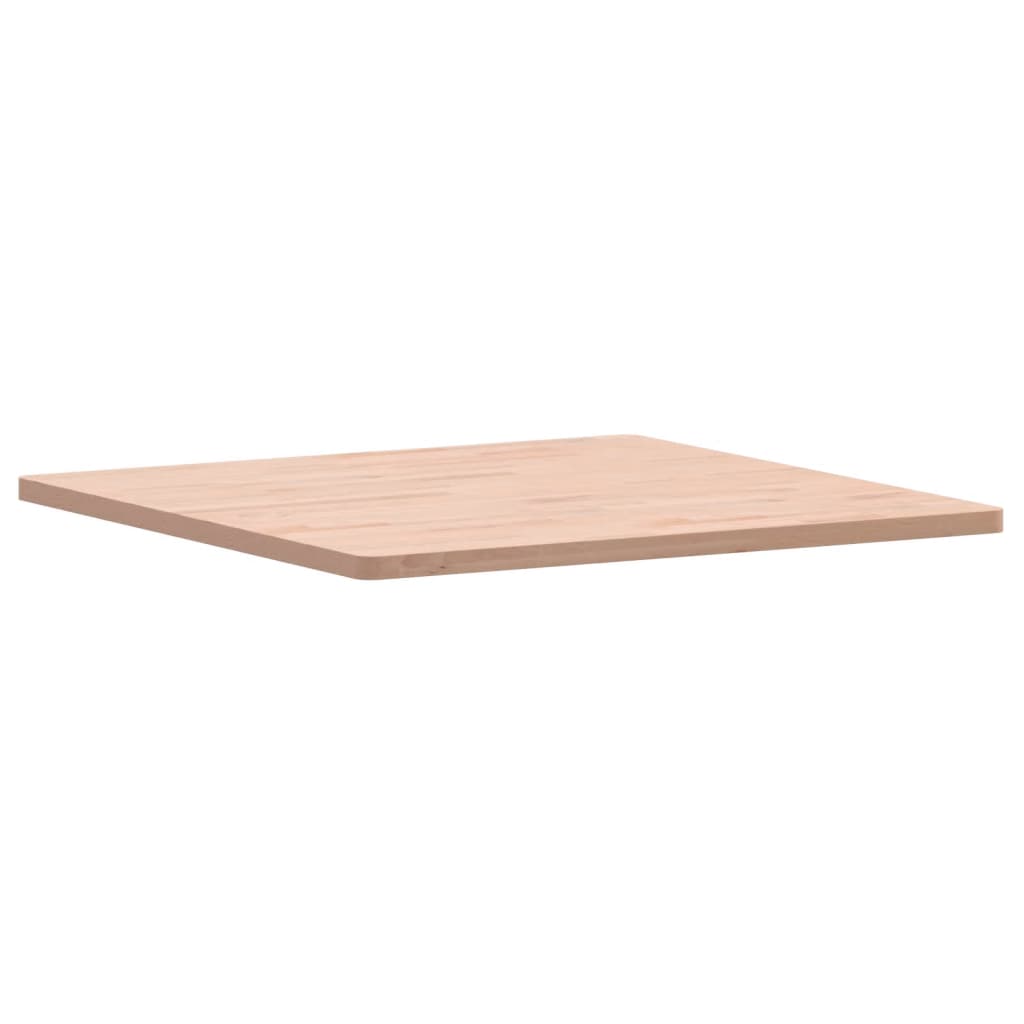 Stolna ploča 80x80x2,5 cm četvrtasta od masivne bukovine