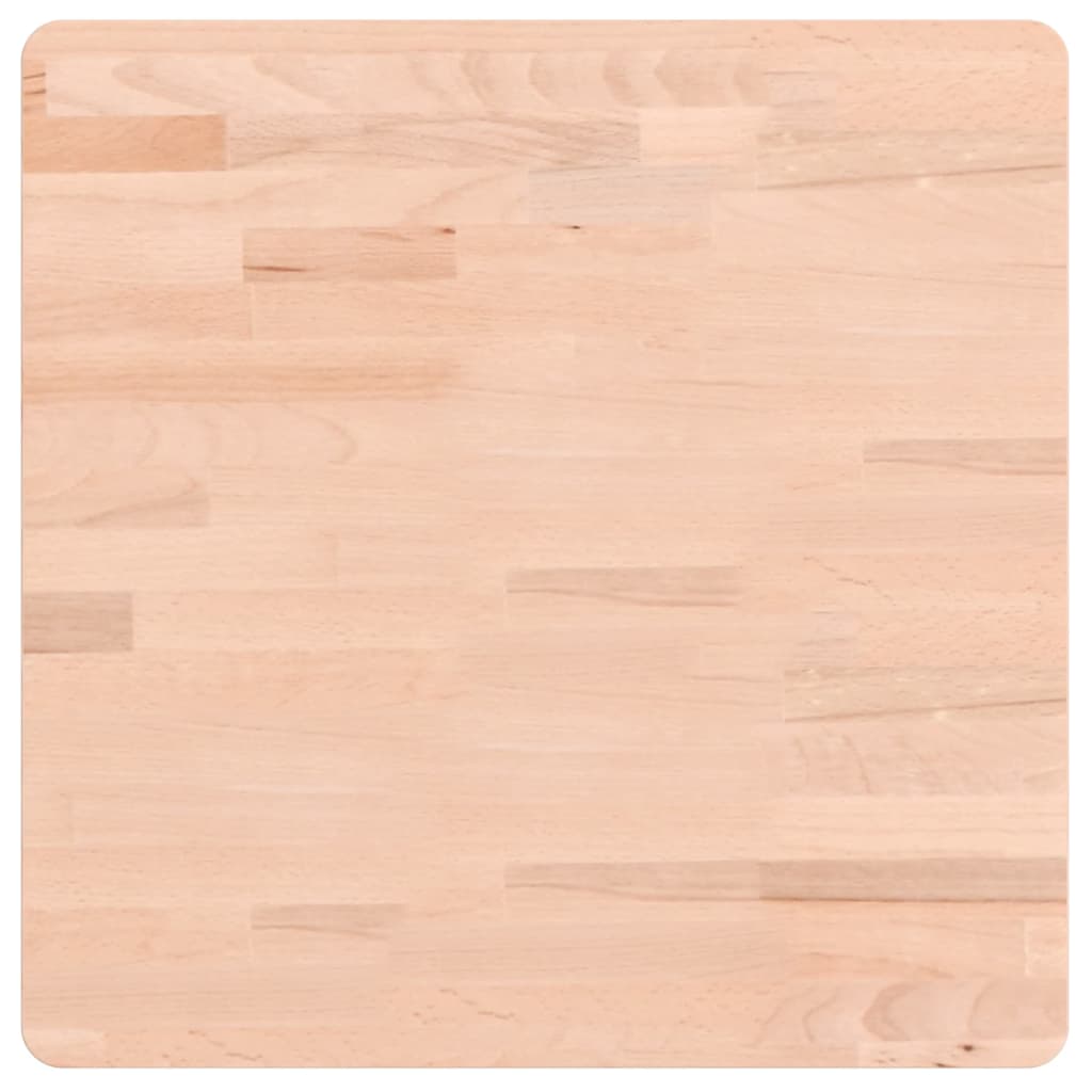Stolna ploča 50 x 50 x 4 cm četvrtasta od masivne bukovine