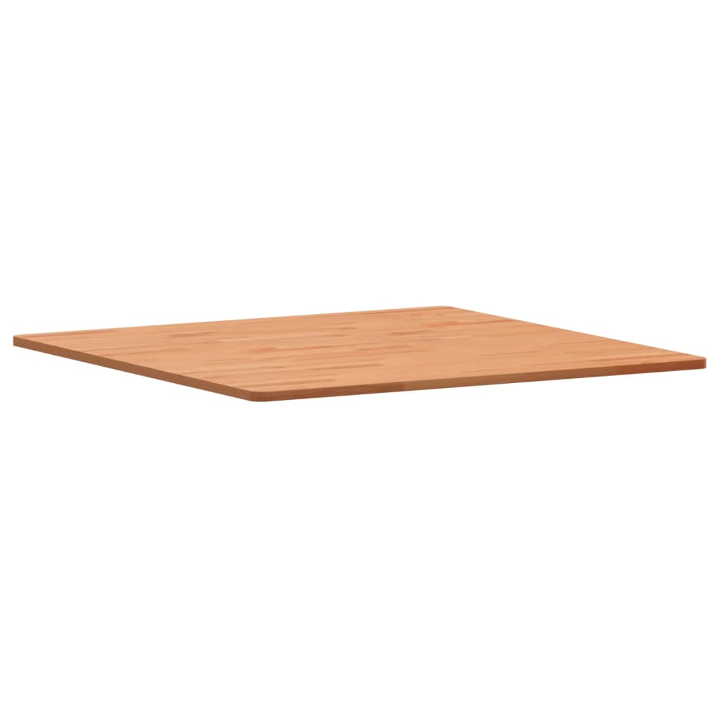Stolna ploča 80 x 80 x 1,5 cm četvrtasta od masivne bukovine