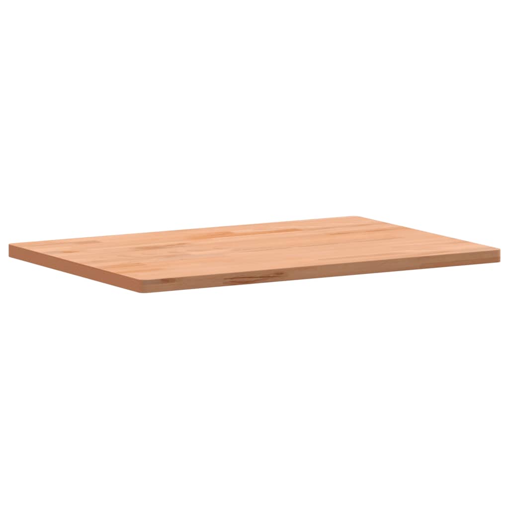 Ploča za radni stol 80 x 55 x 2,5 cm od masivne bukovine