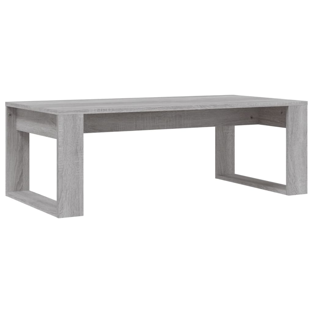 Stolić za kavu boja sivog hrasta 102x50x35 cm konstruirano drvo