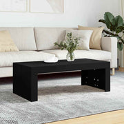 Stolić za kavu crni 102 x 50 x 36 cm od konstruiranog drva