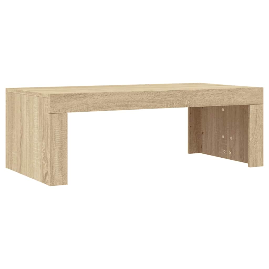 Stolić za kavu boja hrasta 102x50x36 cm konstruirano drvo