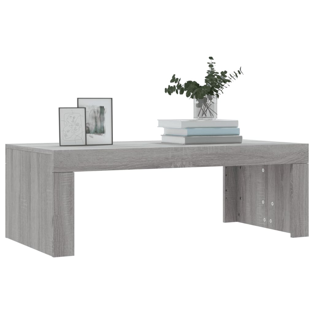 Stolić za kavu boja hrasta 102x50x36 cm konstruirano drvo