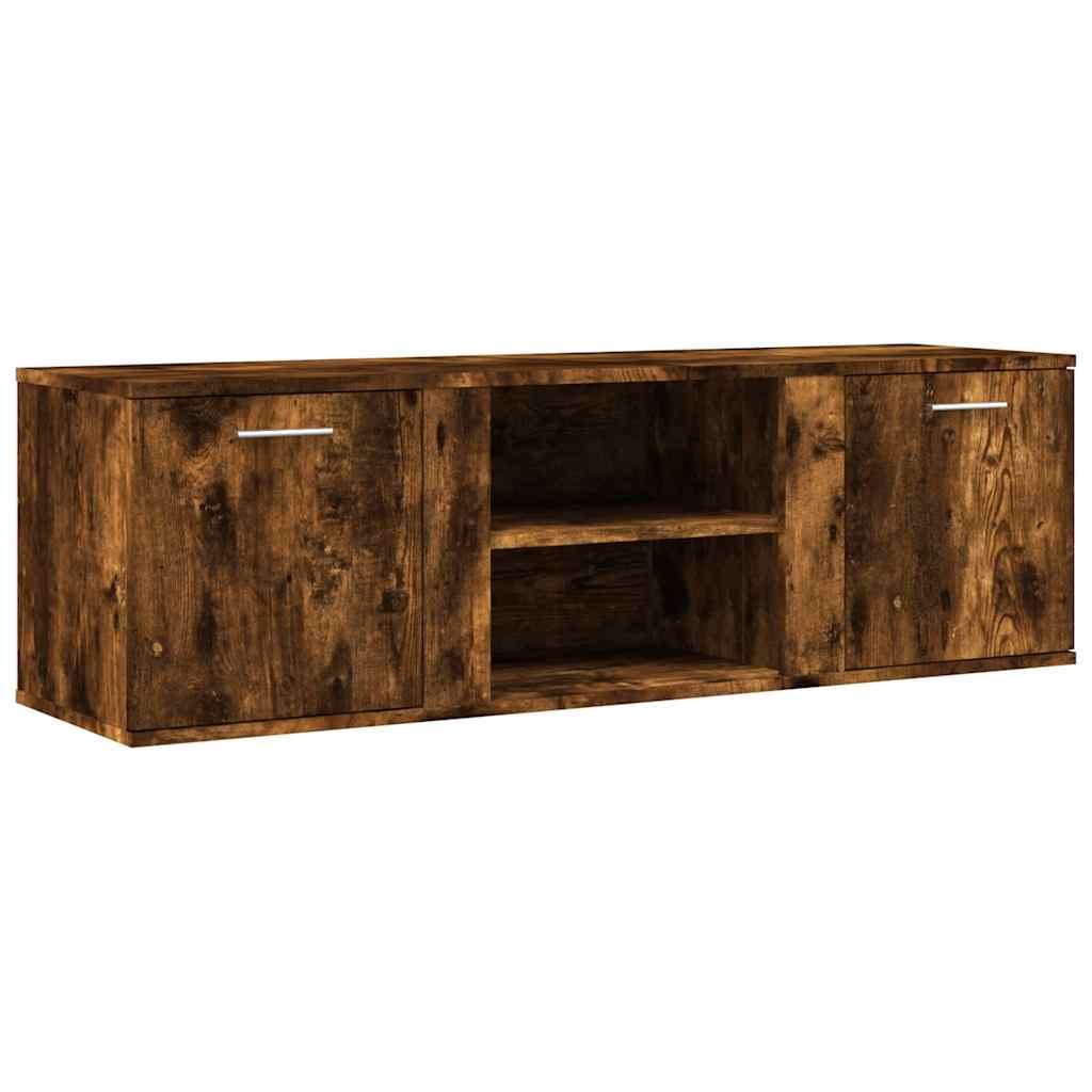 TV ormarić boja dimljenog hrasta 120x34x37 cm konstruirano drvo