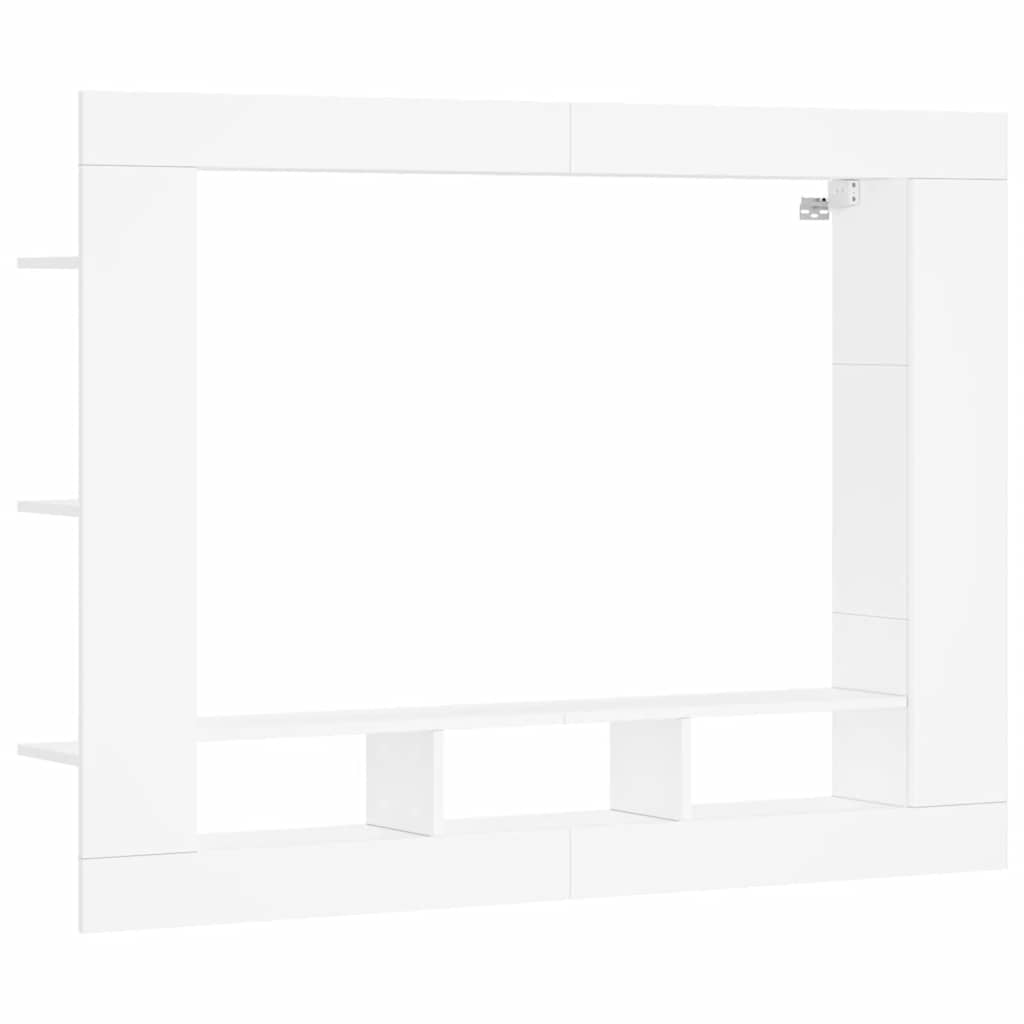 TV ormarić bijeli 152 x 22 x 113 cm od konstruiranog drva