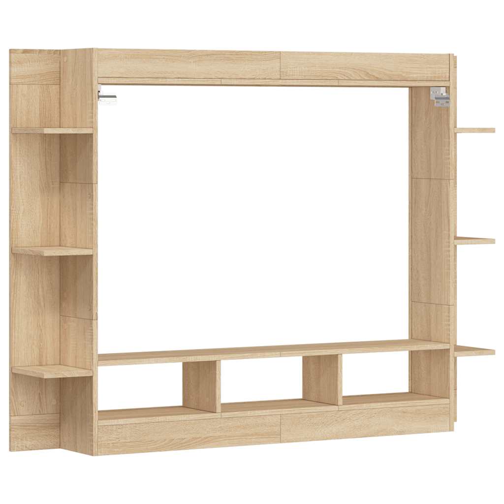 TV ormarić boja hrasta sonome 152x22x113 cm konstruirano drvo
