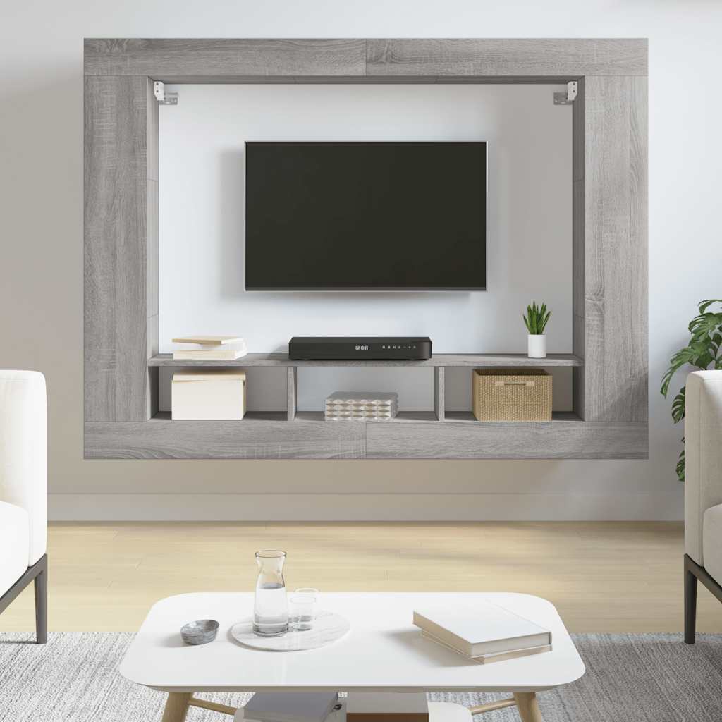 TV ormarić boja hrasta sonome 152x22x113 cm konstruirano drvo