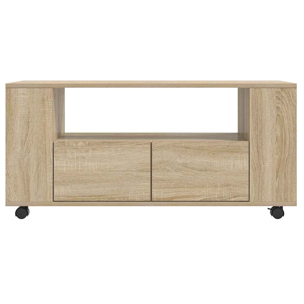 TV ormarić boja hrasta sonome 102x34,5x43 cm konstruirano drvo