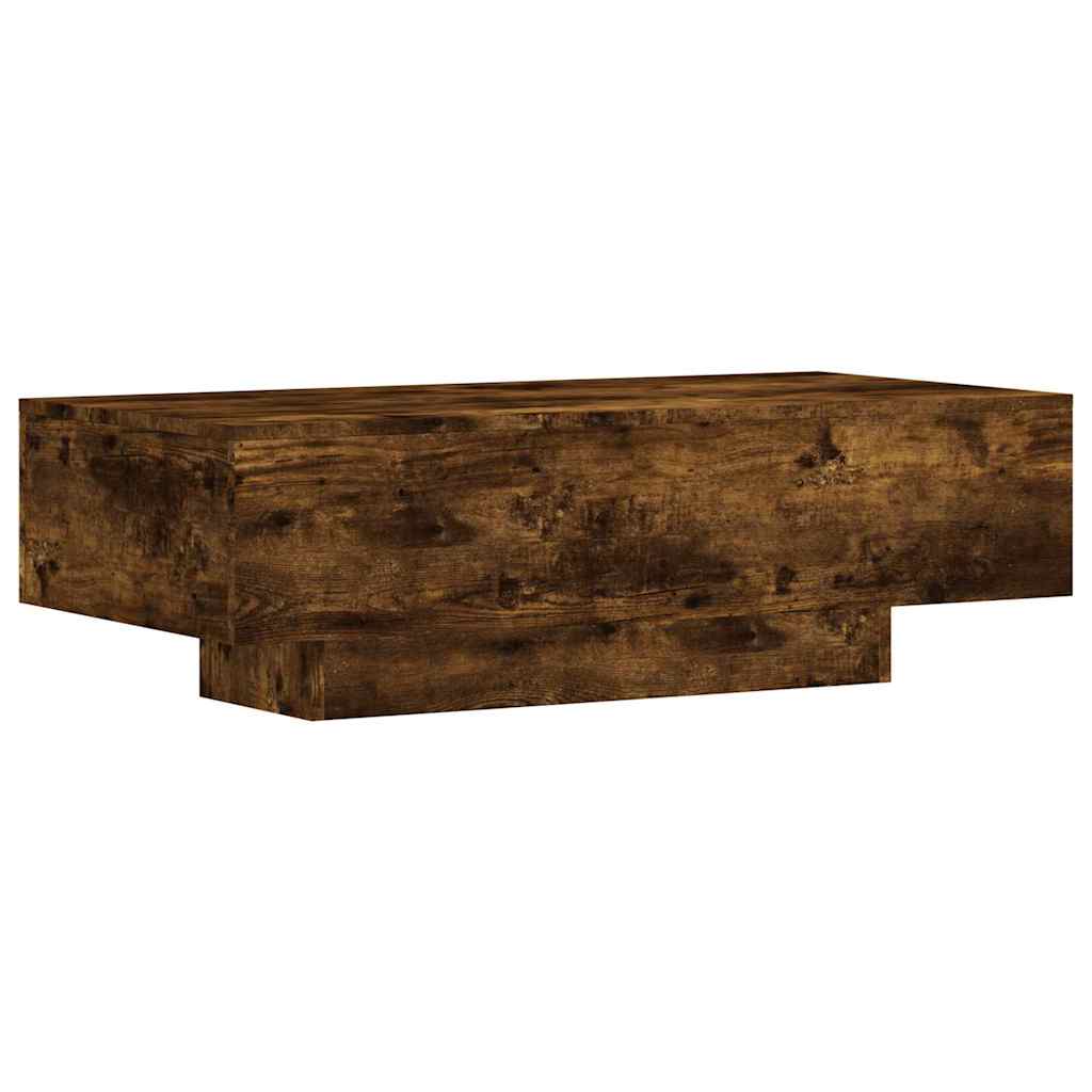 Stolić za kavu boja hrasta 100 x 49,5 x 31 cm konstruirano drvo