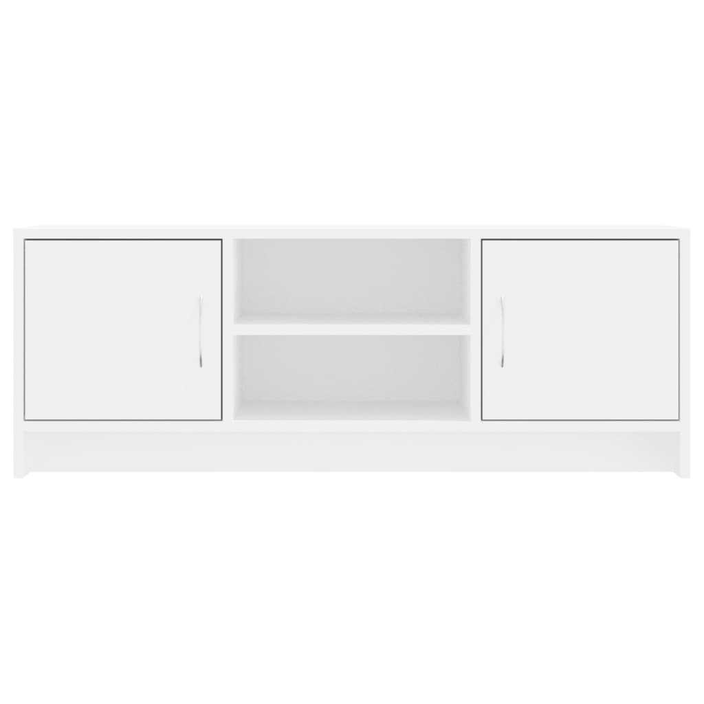 TV ormarić bijeli 102x30x37,5 cm od konstruiranog drva
