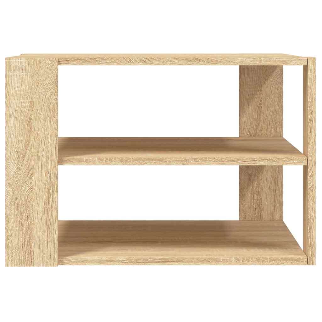 Stolić za kavu boja hrasta 58x58x40 cm konstruirano drvo