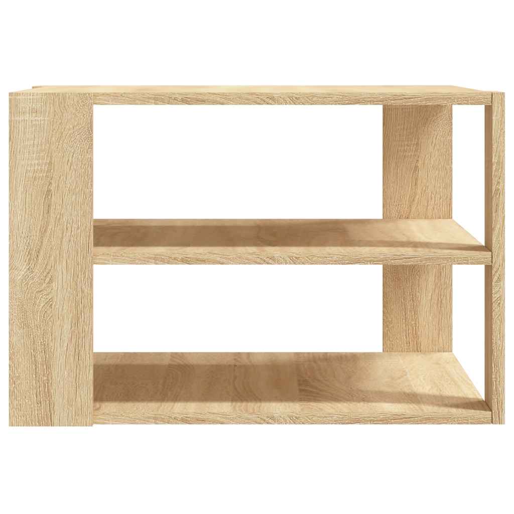 Stolić za kavu boja hrasta 58x58x40 cm konstruirano drvo