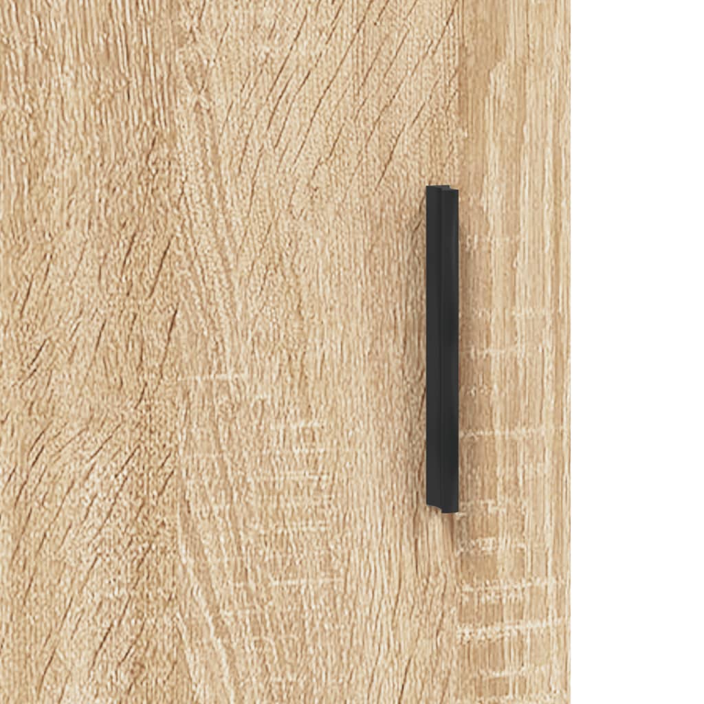 Visoka komoda hrasta sonome 69,5x34x180cm od konstruiranog drva