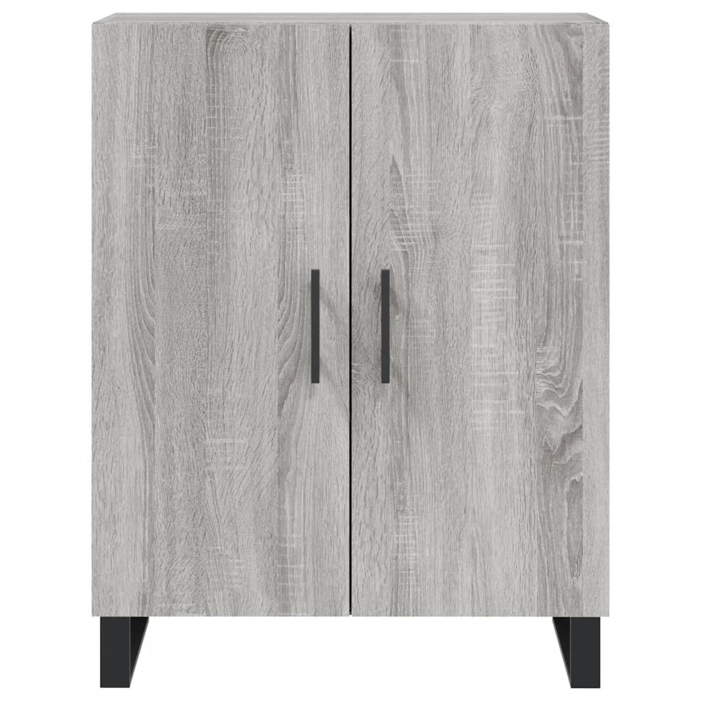 Visoka komoda siva sonome 69,5x34x180 cm od konstruiranog drva
