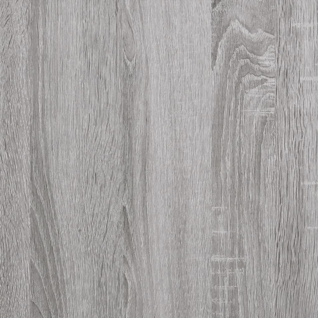 Visoka komoda siva sonome 69,5x34x180 cm od konstruiranog drva