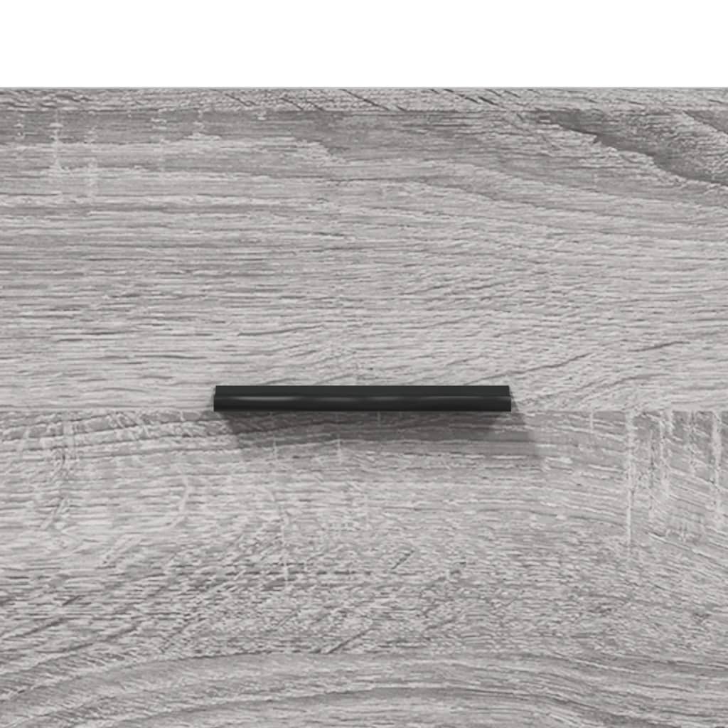 Visoka komoda siva sonome 69,5x34x180 cm od konstruiranog drva