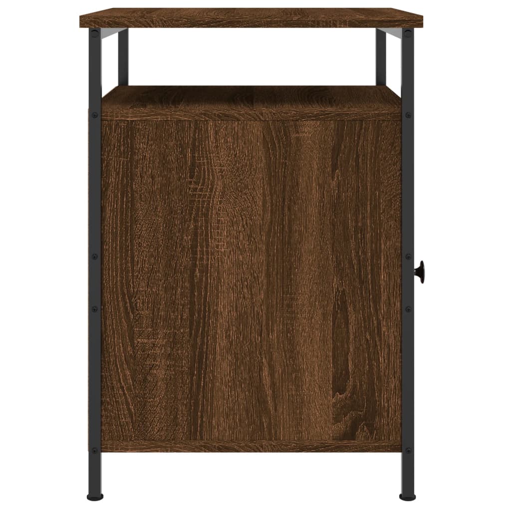 Noćni ormarići 2 kom boja smeđeg hrasta 40x42x60 cm drveni