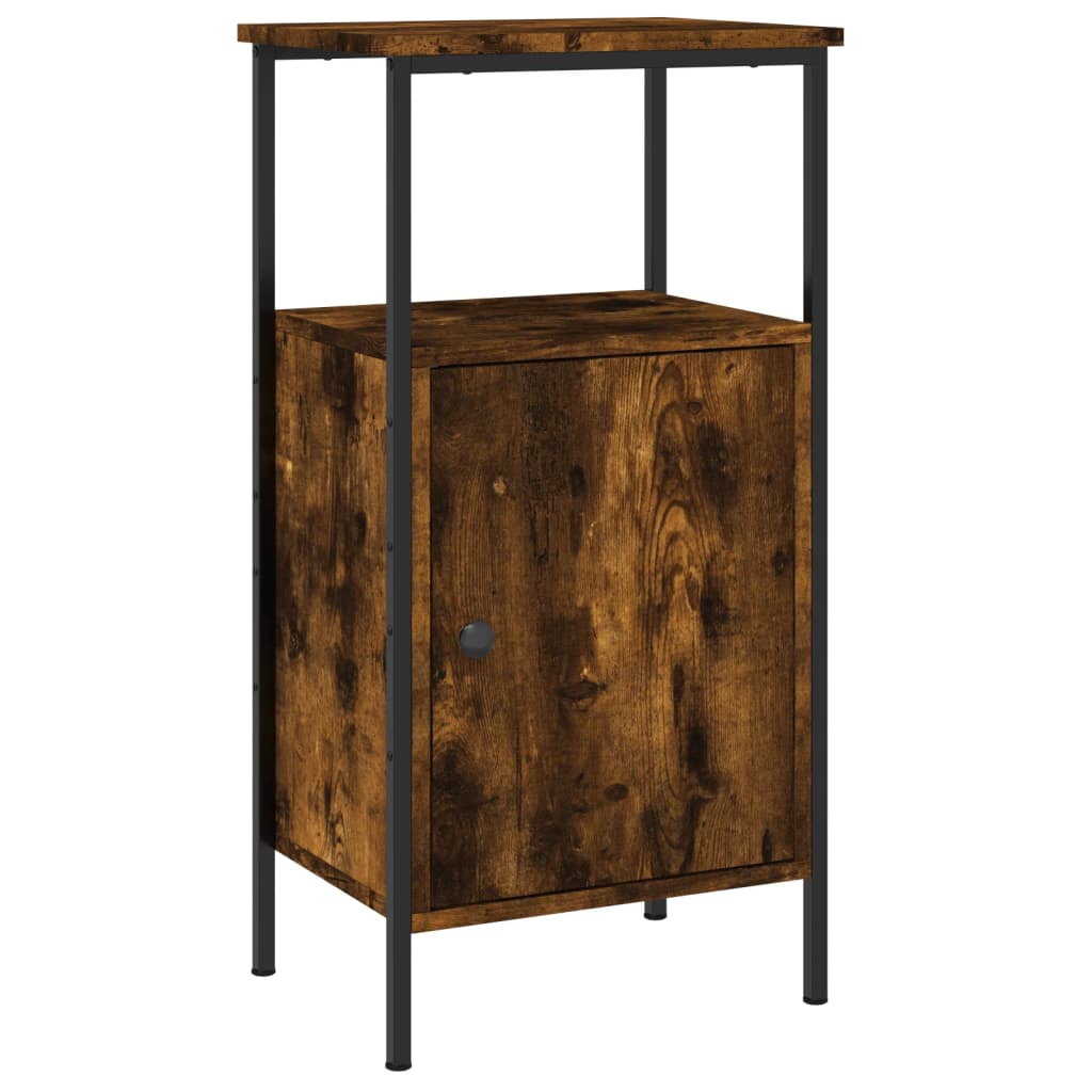 Noćni ormarići 2 kom boja hrasta 41x31x80 cm konstruirano drvo