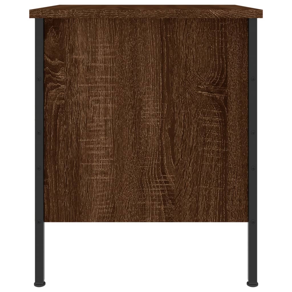 Noćni ormarići 2 kom boja hrasta 40x42x50 cm konstruirano drvo