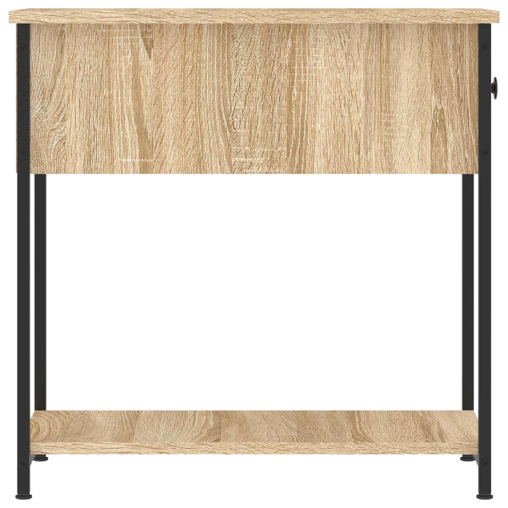 Noćni ormarići 2 kom boja hrasta 30x60x60 cm konstruirano drvo