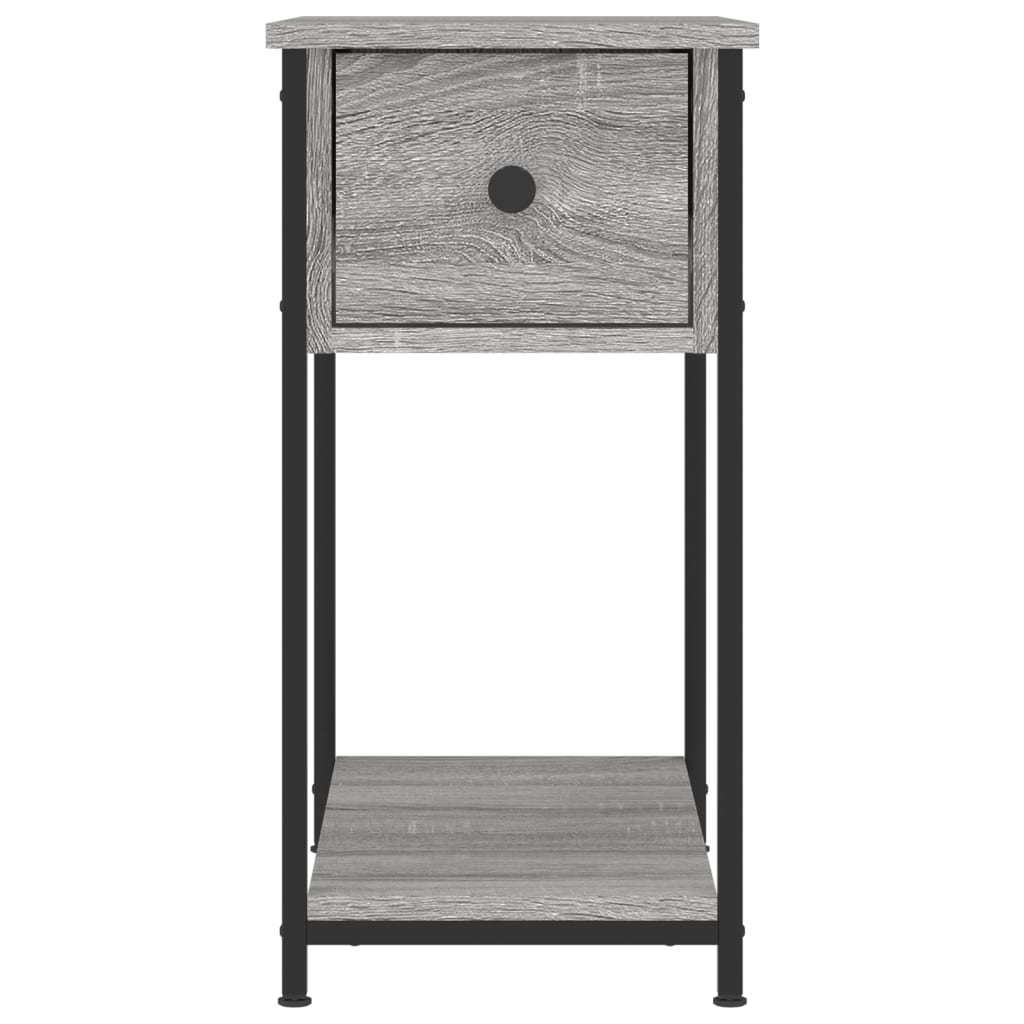 Noćni ormarići 2 kom boja hrasta 30x60x60 cm konstruirano drvo