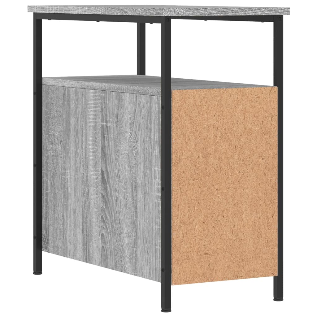 Noćni ormarić boja hrasta 30 x 60 x 60 cm konstruirano drvo