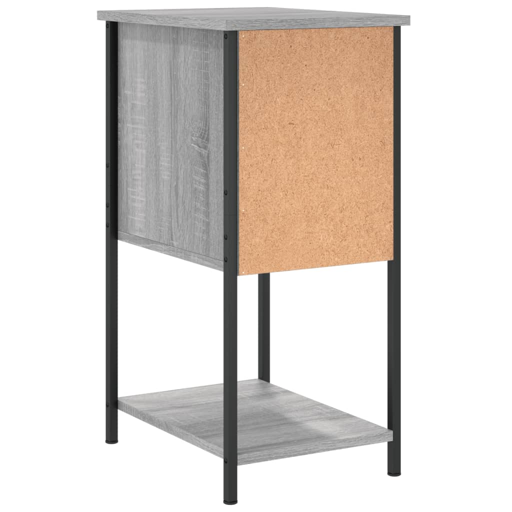 Noćni ormarići 2 kom boja hrasta 32x42x70 cm konstruirano drvo