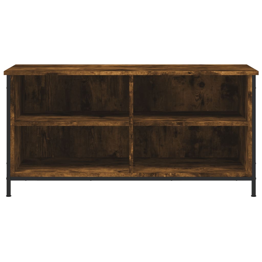 TV ormarić boja dimljenog hrasta 100x40x50 cm konstruirano drvo