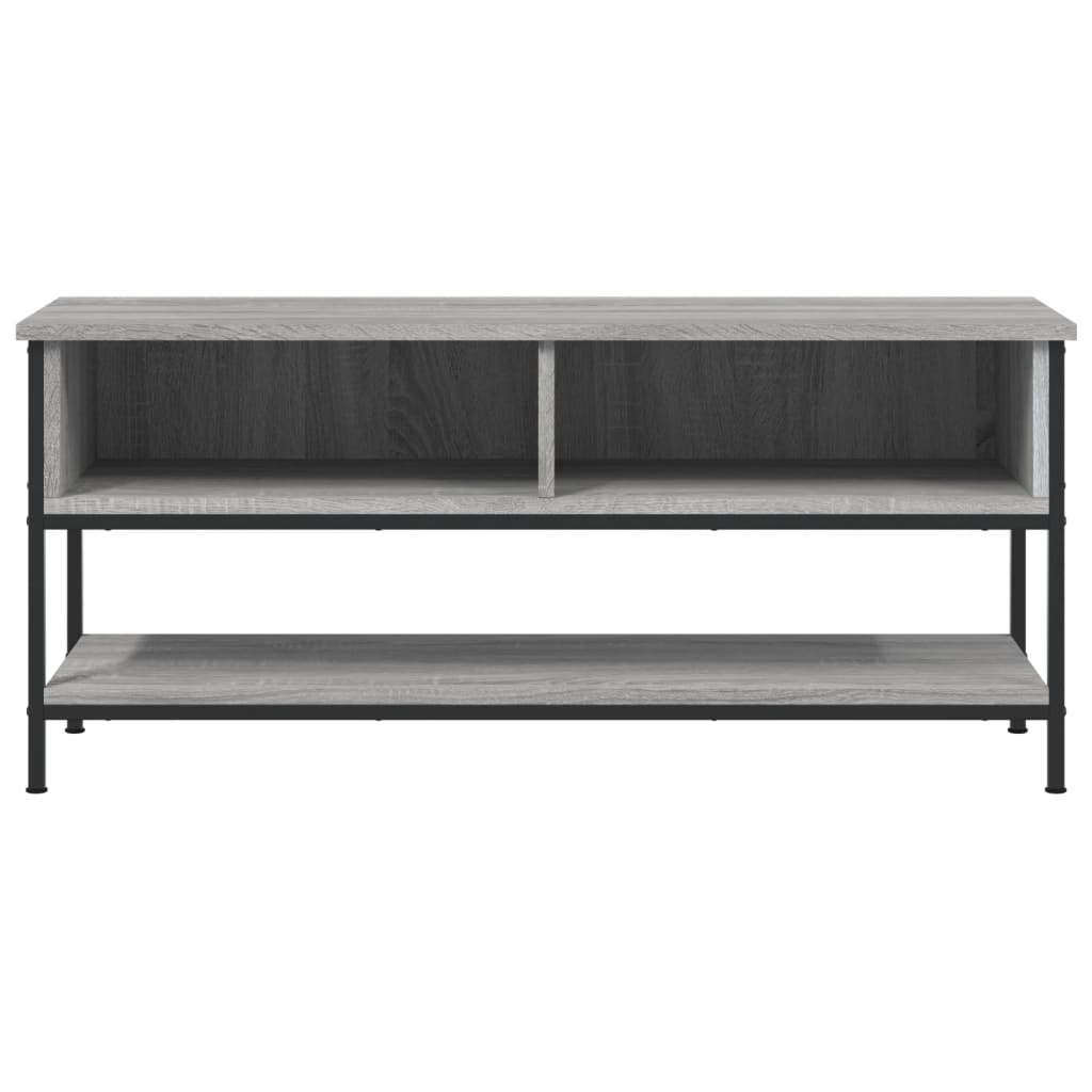 TV ormarić siva boja hrasta 100 x 35 x 45 cm konstruirano drvo