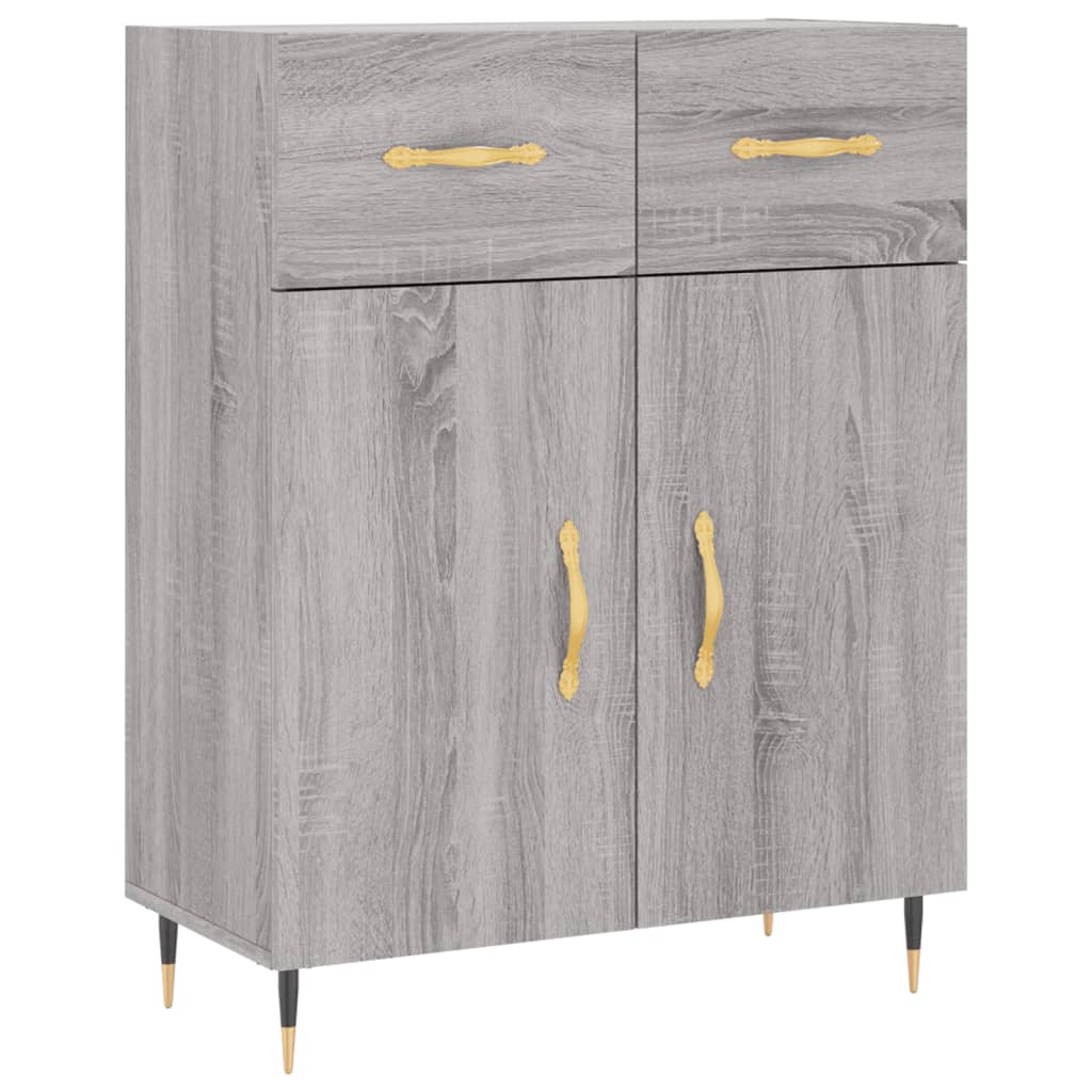 Komoda boja hrasta sonome 69,5 x 34 x 90 cm konstruirano drvo