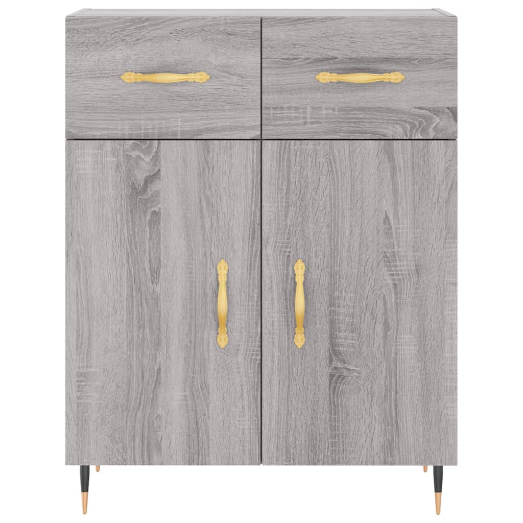 Komoda boja hrasta sonome 69,5 x 34 x 90 cm konstruirano drvo