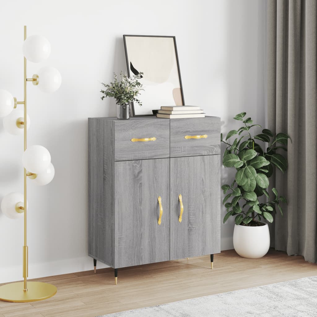 Komoda boja hrasta sonome 69,5 x 34 x 90 cm konstruirano drvo