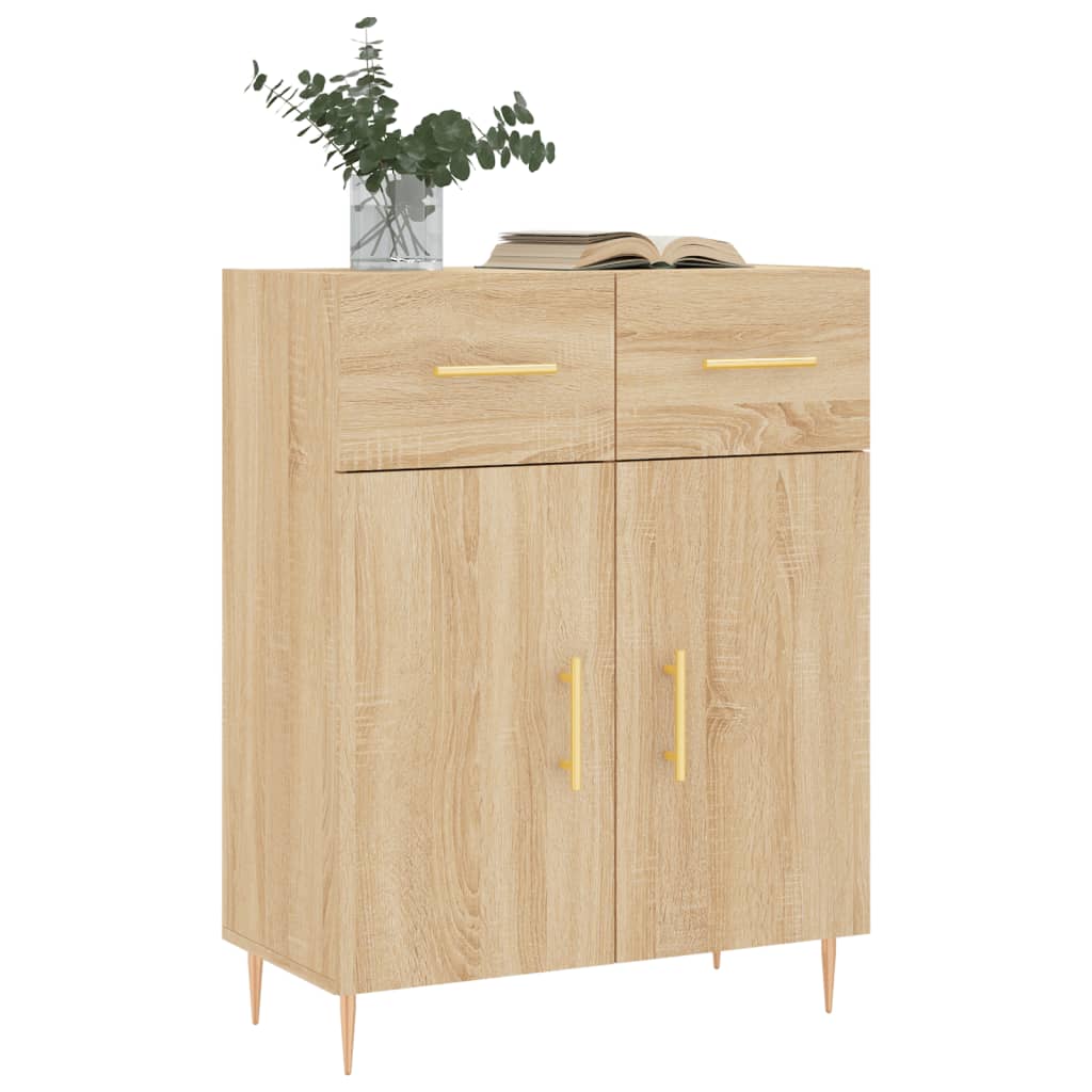 Komoda boja hrasta sonome 69,5x34x90 cm od konstruiranog drva