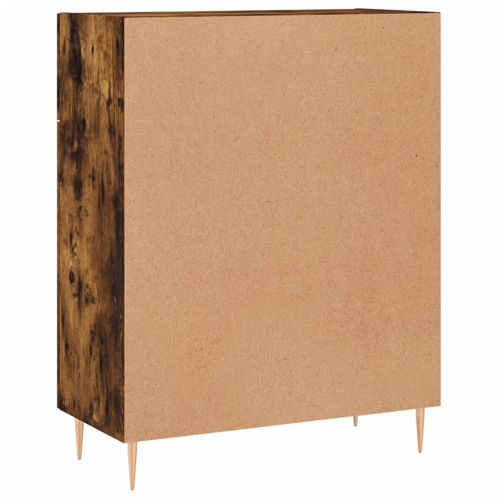 Komoda boja dimljenog hrasta 69,5x34x90 cm konstruirano drvo