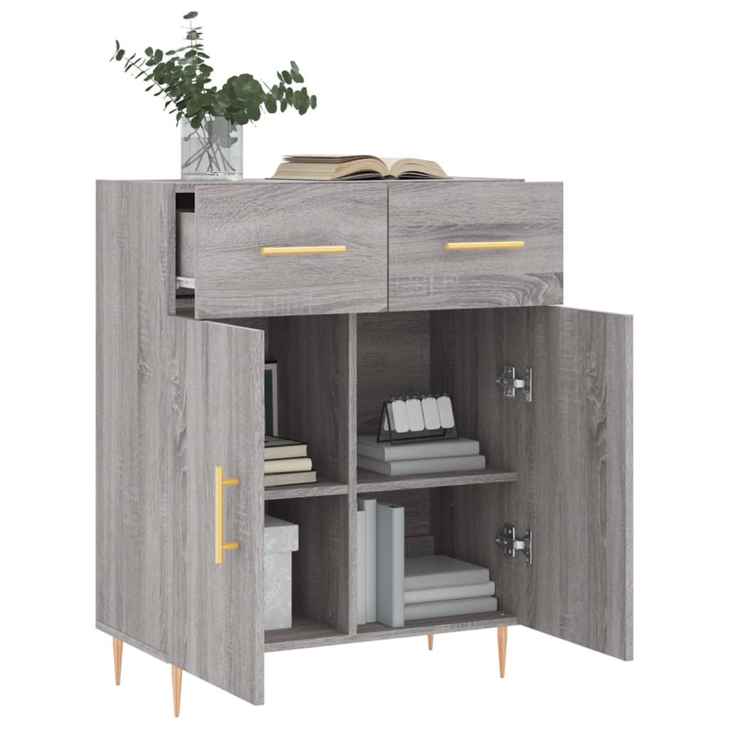 Komoda boja hrasta sonome 69,5 x 34 x 90 cm konstruirano drvo
