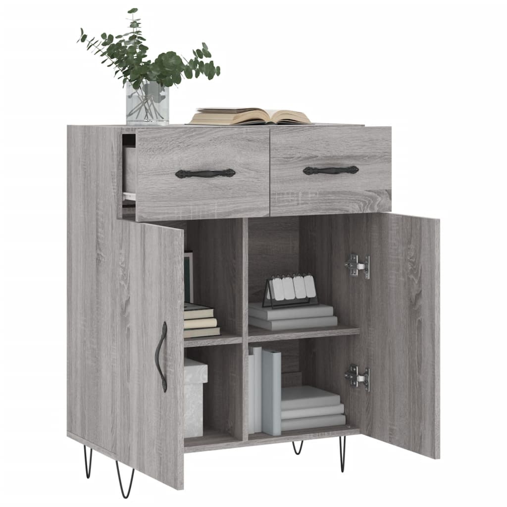 Komoda boja hrasta sonome 69,5 x 34 x 90 cm konstruirano drvo