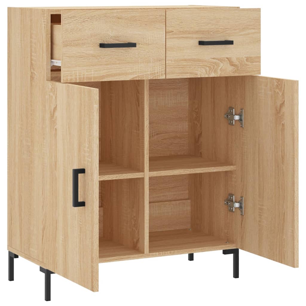 Komoda boja hrasta sonome 69,5x34x90 cm od konstruiranog drva