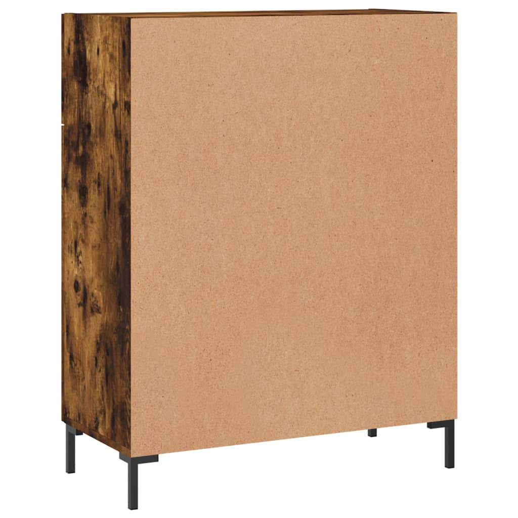 Komoda boja dimljenog hrasta 69,5x34x90 cm konstruirano drvo