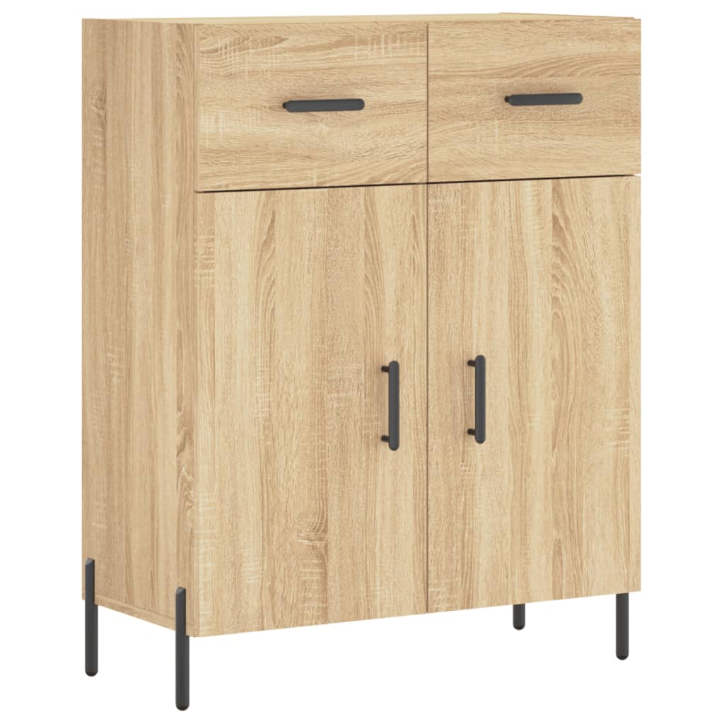 Komoda boja hrasta sonome 69,5x34x90 cm od konstruiranog drva