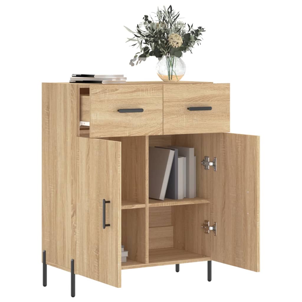 Komoda boja hrasta sonome 69,5x34x90 cm od konstruiranog drva