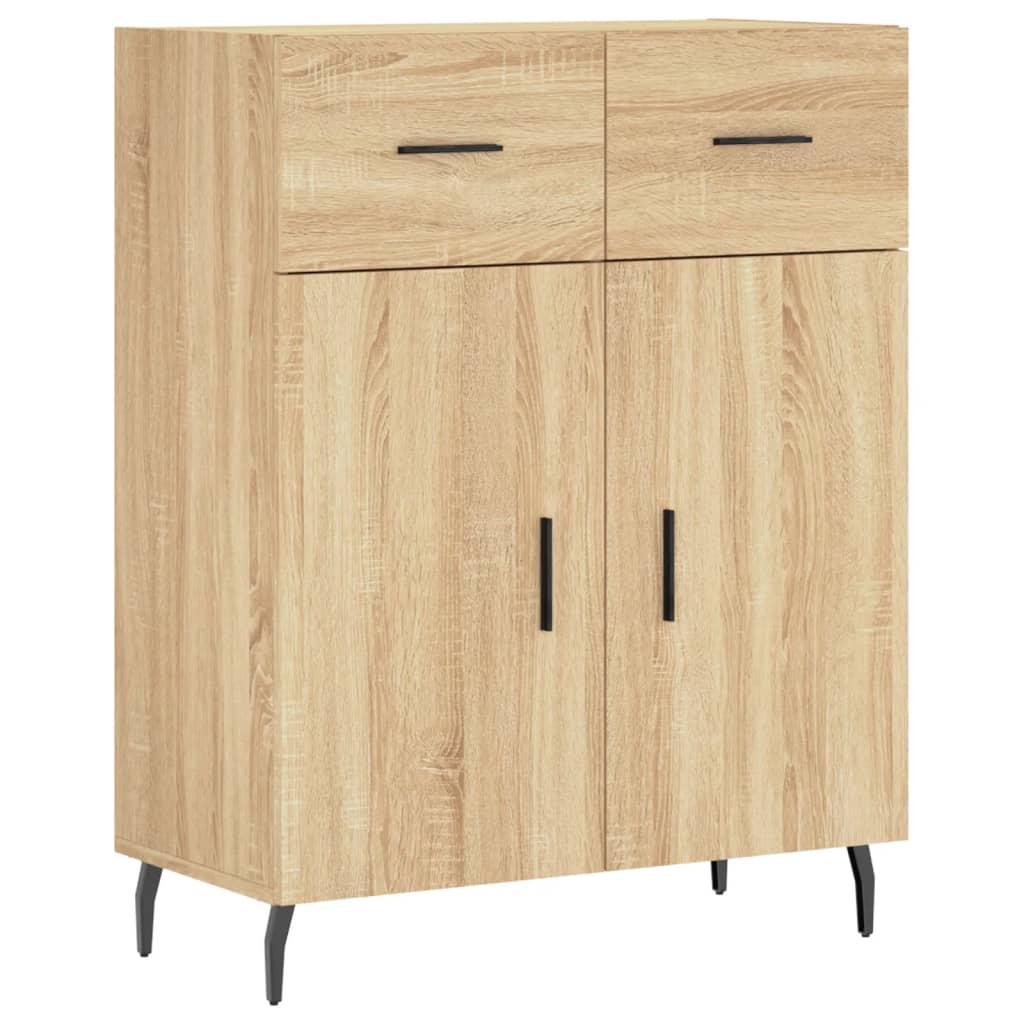 Komoda boja hrasta sonome 69,5x34x90 cm od konstruiranog drva