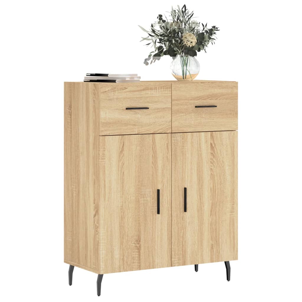 Komoda boja hrasta sonome 69,5x34x90 cm od konstruiranog drva